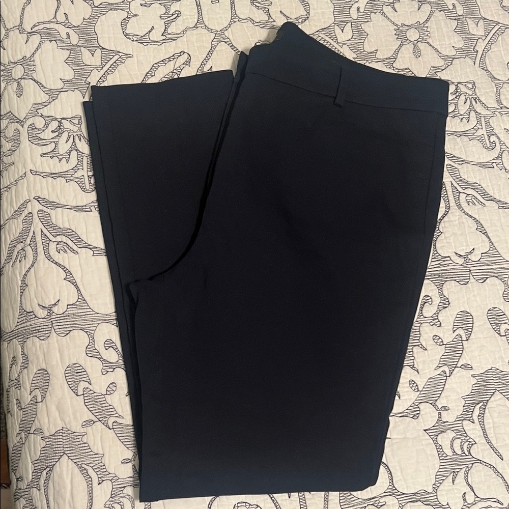 LOFT Classic Dress Pants - Navy
